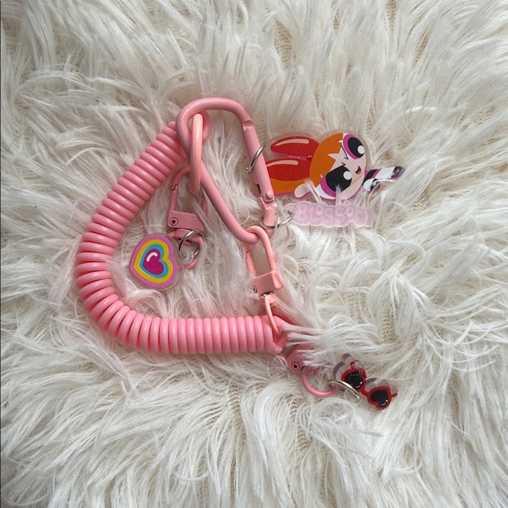 Pink Blossom PowerPuff Girls Bag Charm - Picture 2 of 3